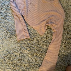 Crop top sweater